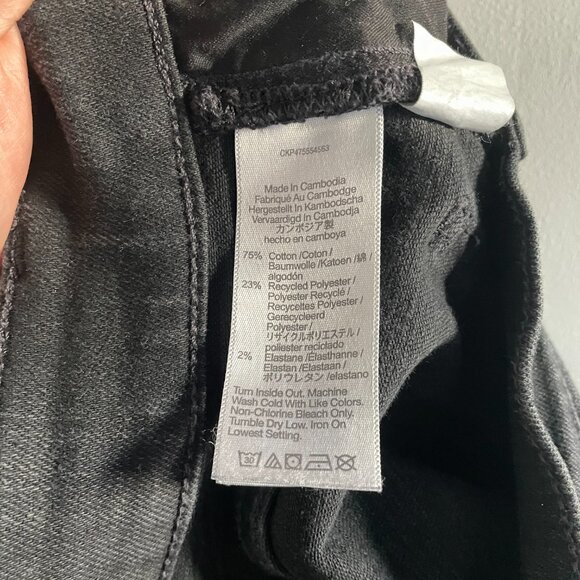 Madewell Perfect Vintage Wide-Leg Jean in Black Rinse Wash - Picture 7 of 7